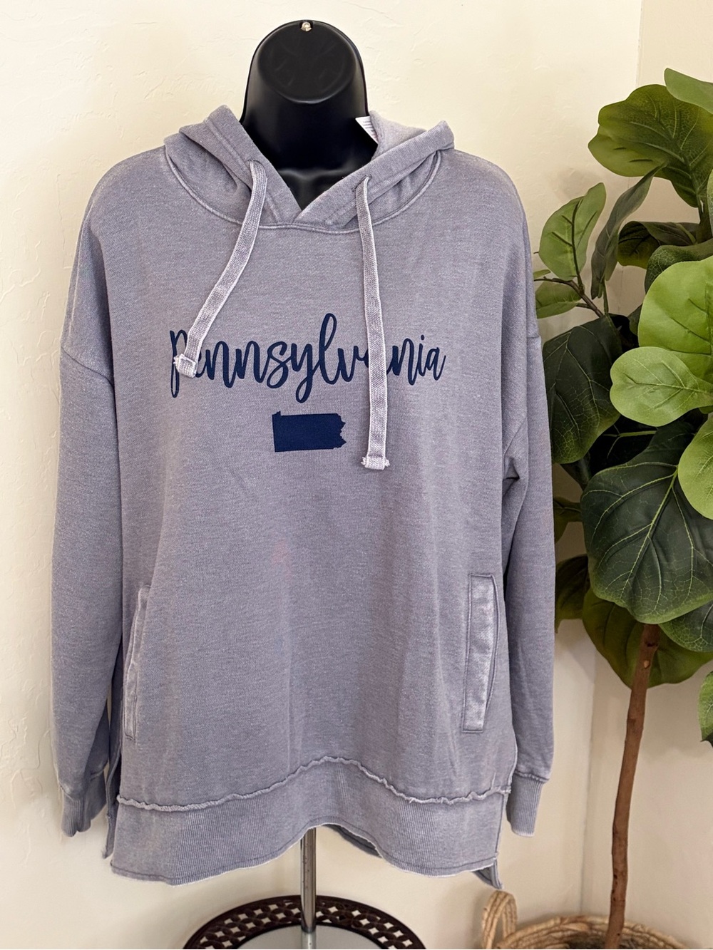 ROYCE Pennsylvania Oversized Hoodie – Large NWT